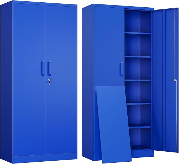 Yizosh Metal Garage Storage Cabinet by Yizosh