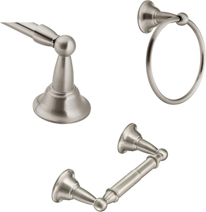 moen dn6893bn 3-piece decorative bath hardware set, main product view