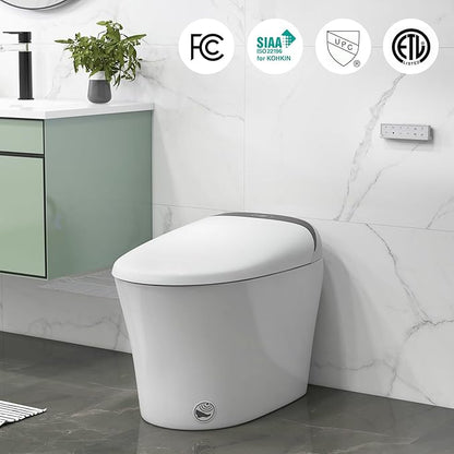 Giantex Smart Toilet, Bidet Toilet Seat Elongated - Image 8