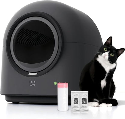 L1 Self-Cleaning Litter Box Automatic Electronic Hands-Free Smart Robot self by ABRCT