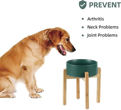 Ceramic Raised Dog Bowl Set, Elevated Dog Bowl - Image 5