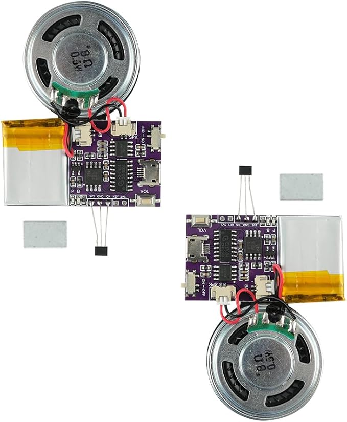 Voice Module, MP3 Music Sound Chips, 16MB Sound Module by JRGKJCP