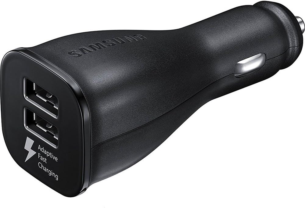 samsung ep-ln920bbegus fast charge dual-port usb car charger, main product view