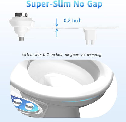 Bidet Attachment for Toilet, Non-Electric Fresh Cold Water, Toilet Bidet - Image 5