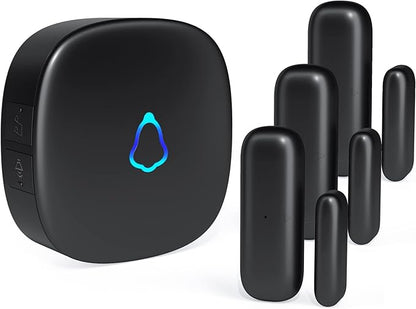 Door Chime, METAK Wireless Door Open Contact Sensor Alarm by METAK