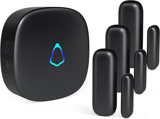 Door Chime, METAK Wireless Door Open Contact Sensor Alarm by METAK