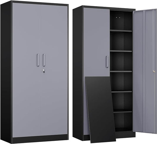 Yizosh Metal Garage Storage Cabinet by Yizosh
