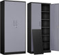 Yizosh Metal Garage Storage Cabinet by Yizosh