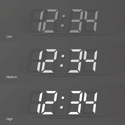mooas 3D Pure Slim M LED Clock - Image 4