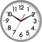 AKCISOT Wall Clock 10 Inch Silent Non-Ticking Modern Clocks Battery Operated by Akcisot