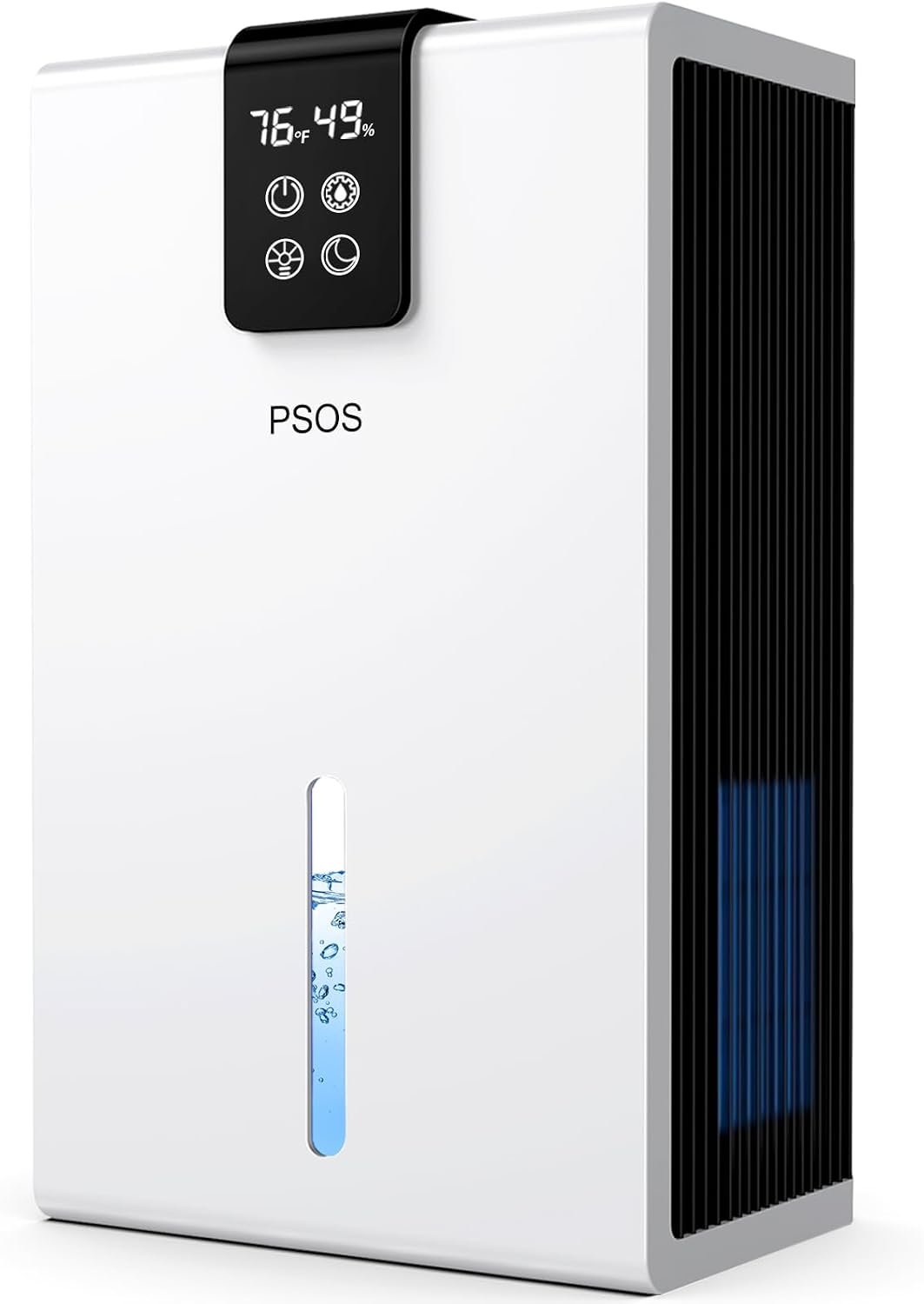 psos dehumidifier, dehumidifiers for home, 98 oz water, main product view