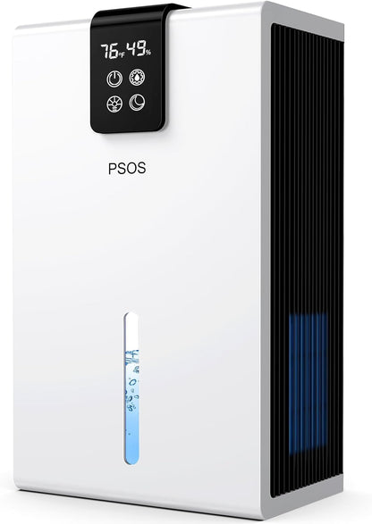 psos dehumidifier, dehumidifiers for home, 98 oz water, main product view