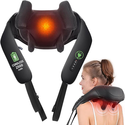 Cordless Shiatsu Neck and Back Massager - Image 2