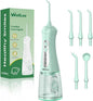 WellLeo Water Flosser for Teeth, Portable Oral Irrigator Rechargeable Water by Wellleo