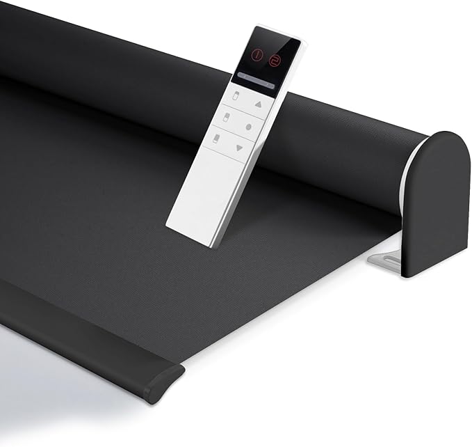 ZSHINE Motorized Blackout Window Blinds Customize Width Remote Control Wireless by ZSHINEHome