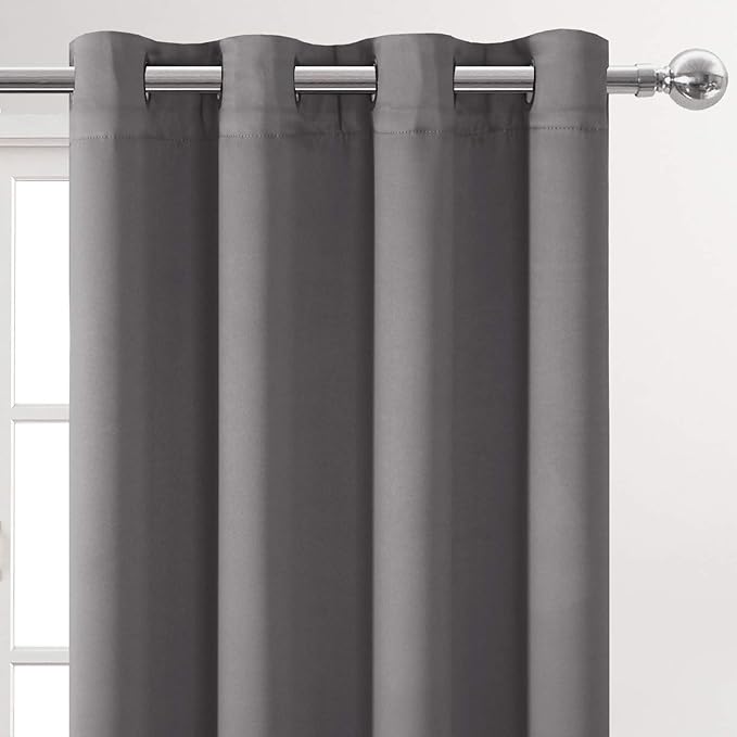 DWCN Blackout Curtains for Bedroom, Room Darkening Thermal Insulated Living - Image 3