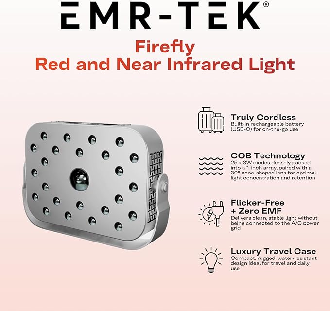 EMR-TEK Firefly Portable Red Light Therapy - Image 2
