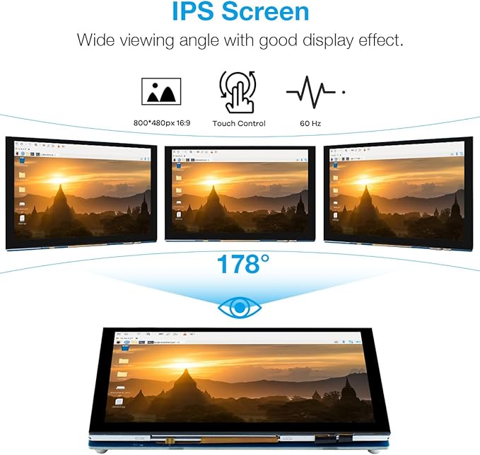 Hosyond 5 Inch Touchscreen IPS MIPI DSI Display Compatible - Image 2