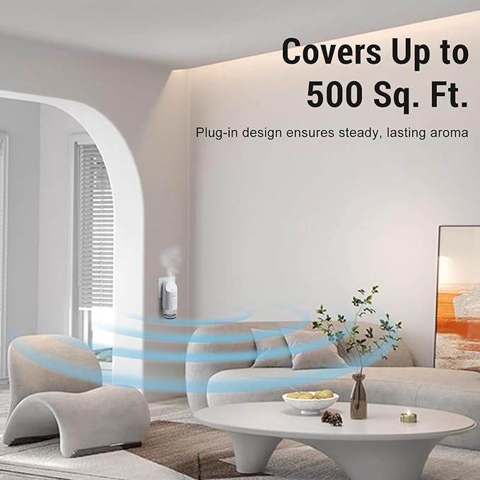 2026 Plug-in Essential Oil Diffuser – Waterless Scent Diffuser, Smart Wall - Image 9