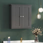 Black Bathroom Wall Cabinet, Medicine Cabinet Over Toilet, Bathroom Cabinet by Mepplzian