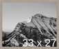 Frame It Easy 33 x 27 Rustic Gray Wood Frame by FrameItEasy