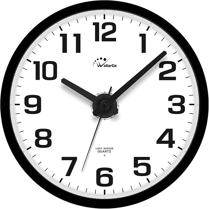 WallarGe Night Light Wall Clock - Image 2
