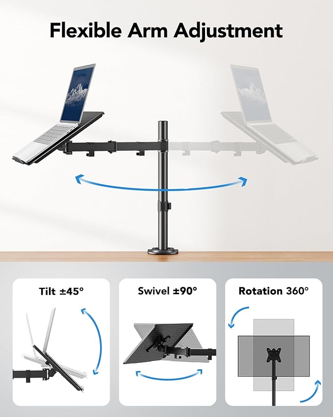 HUANUO Laptop Desk Mount - Image 5