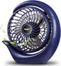 Viniper Portable Rechargeable Fan, Small Desk Fan : 3 Speeds & about 8-24 Hours by ViniperUSA