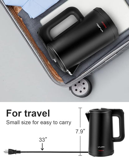 0.8L Electric Kettle Stainless Steel, 800 Watts Small Electric Kettle 27 Ounce - Image 5