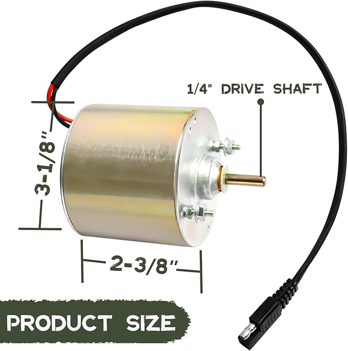 Highwild Universal 12V Hunting Spinner Feeder Box Motor - Image 2