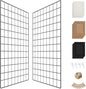 PAMANO Wall Photo Grid Shelf, Wall Hanging Ins Art Display Grid Panel by PAMANO
