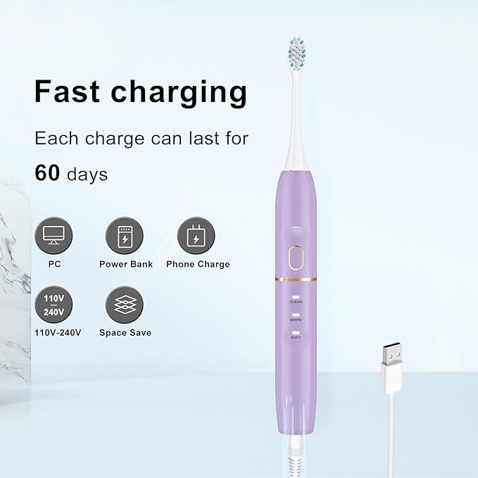 kingheroes Electric Toothbrush Set, Comes - Image 6