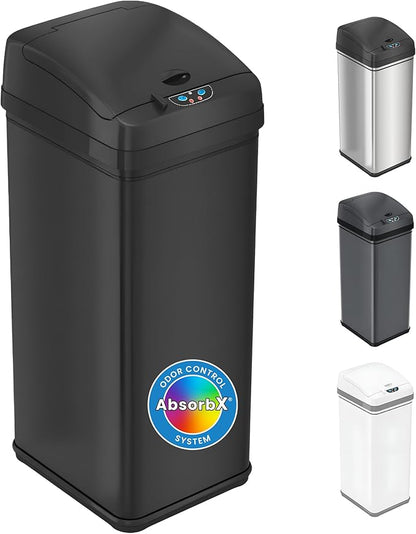 iTouchless 13 Gallon Kitchen Trash Can by iTouchless