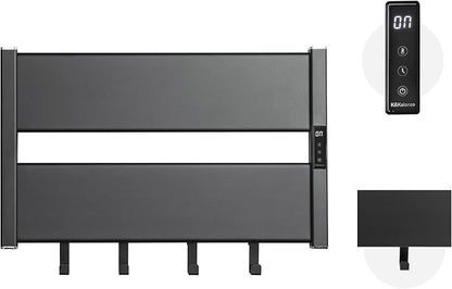K&KALONZO Towel Warmer for Bathroom, Wall-Mounted Heated Towel Rack by KKALONZO
