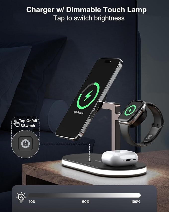 VBA 4 in 1 Wireless Charging Station - Image 2