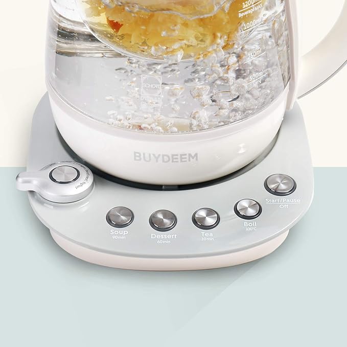 BUYDEEM K2683 Health-Care Beverage Tea Maker and Kettle, 9-in-1 Programmable - Image 6