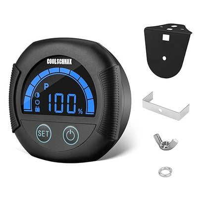 COOLSCHMAX 12V 24V 48V 60V 84V Battery Voltmeter Ultra Bright Sunlight Readable - Image 2