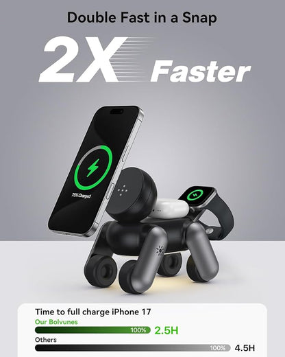3 in 1 Wireless Charging Station - Image 2