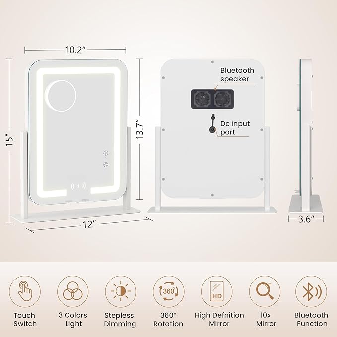 Dripex Lighted Vanity Mirror - Image 3
