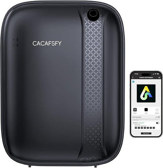 Waterless Diffuser, Hotel Scent Diffuser-Smart APP Control-400mL Capacity Up to by CACAFSFY