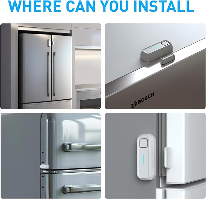 DAYTECH Fridge Door Alarm with Delay 1/2/3/4 mins Adjustable Close Windows - Image 6