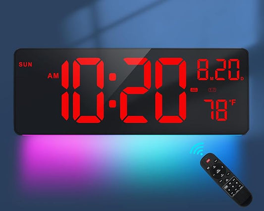 XREXS 16.5" Digital Clock Large Display by XREXS