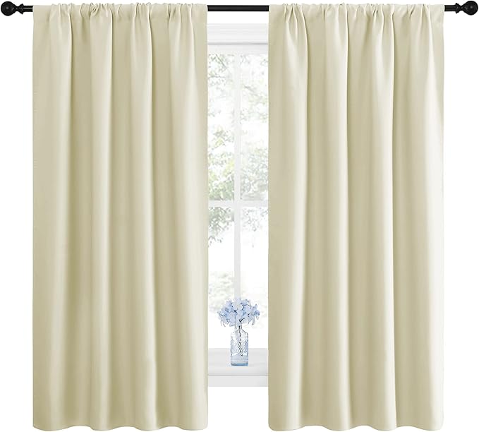 NICETOWN Blackout Curtains for Living Curtains, Room Darkening Window Curtain - Image 2
