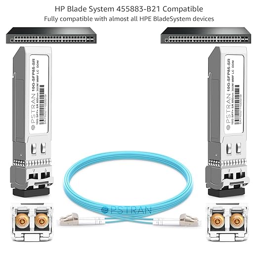 OPSTRAN 10GBASE-SR SFP+ Optical Transceiver Module Compatible - Image 3
