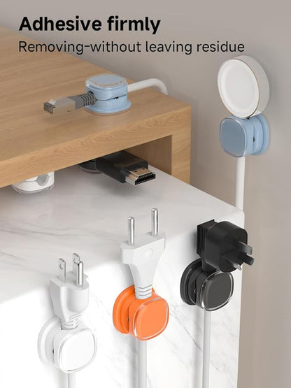 Magnetic Cable Clips, Adjustable Cord Holder Management, Adhesive Wire Keeper - Image 8