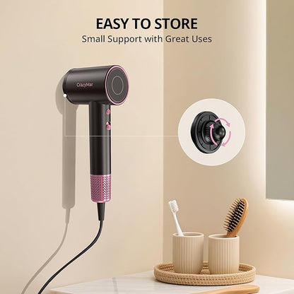 Ionic Hair Dryer with Diffuser and Concentrator- 180000 RPM High Speed Blow - Image 7