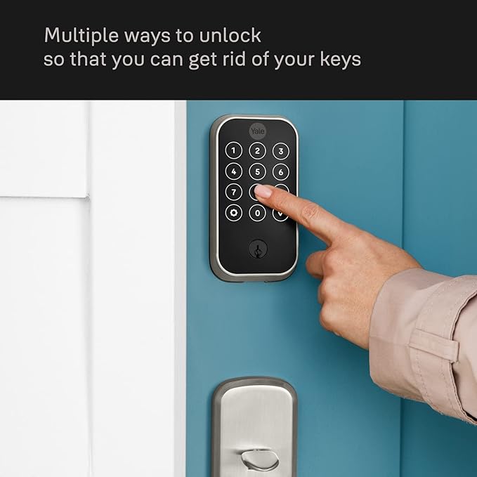 Yale Assure Lock 2 – Satin Nickel Smart Lock - Image 2
