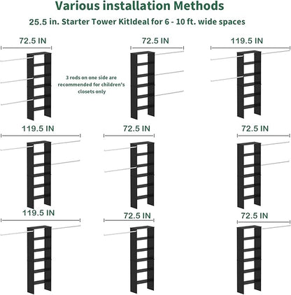 Closet System, 22.5" Wide Organizer - Image 6