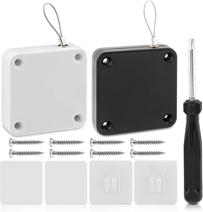 homfanseec Punch-Frees Automatic Sensor Door Closer, Sliding Screen Auto Door by homfanseec