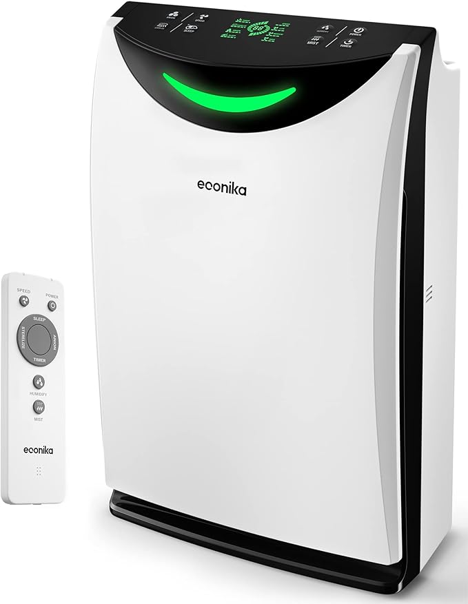 Econika Air Purifier and Humidifier Combo – HEPA Air Purifier - Image 9
